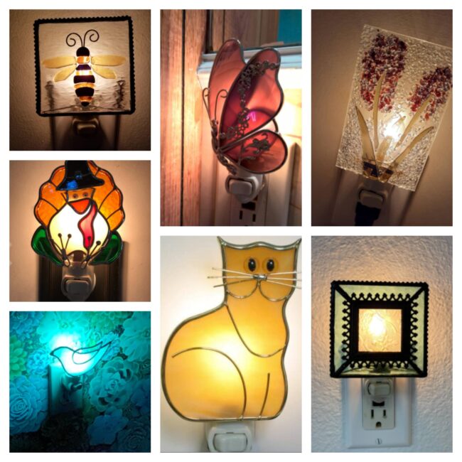 Stained Glass Night Lights